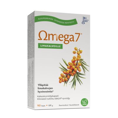 Omega7 Kaksoistyrniöljy FIN 90 kaps